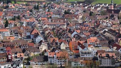 Panorama der Stadt Waldkirch - Zentrum für qualitative häusliche Betreuung und Pflegedienste